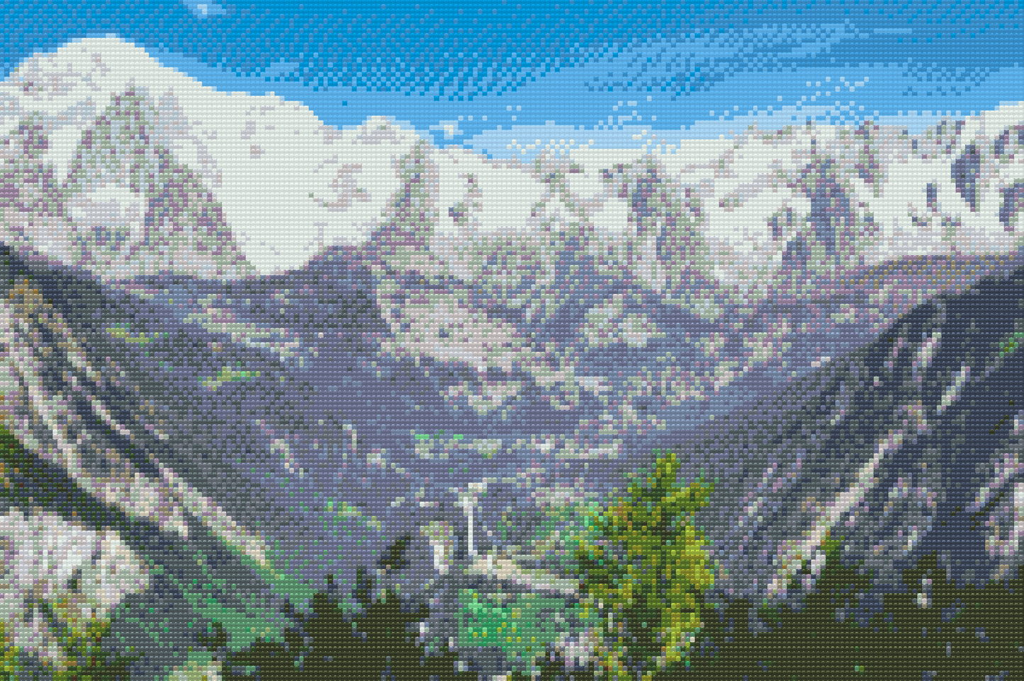 Diamond Painting - Mont Blanc 2