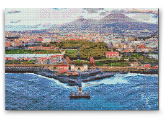 Diamond Painting - Vesuv, Napoli