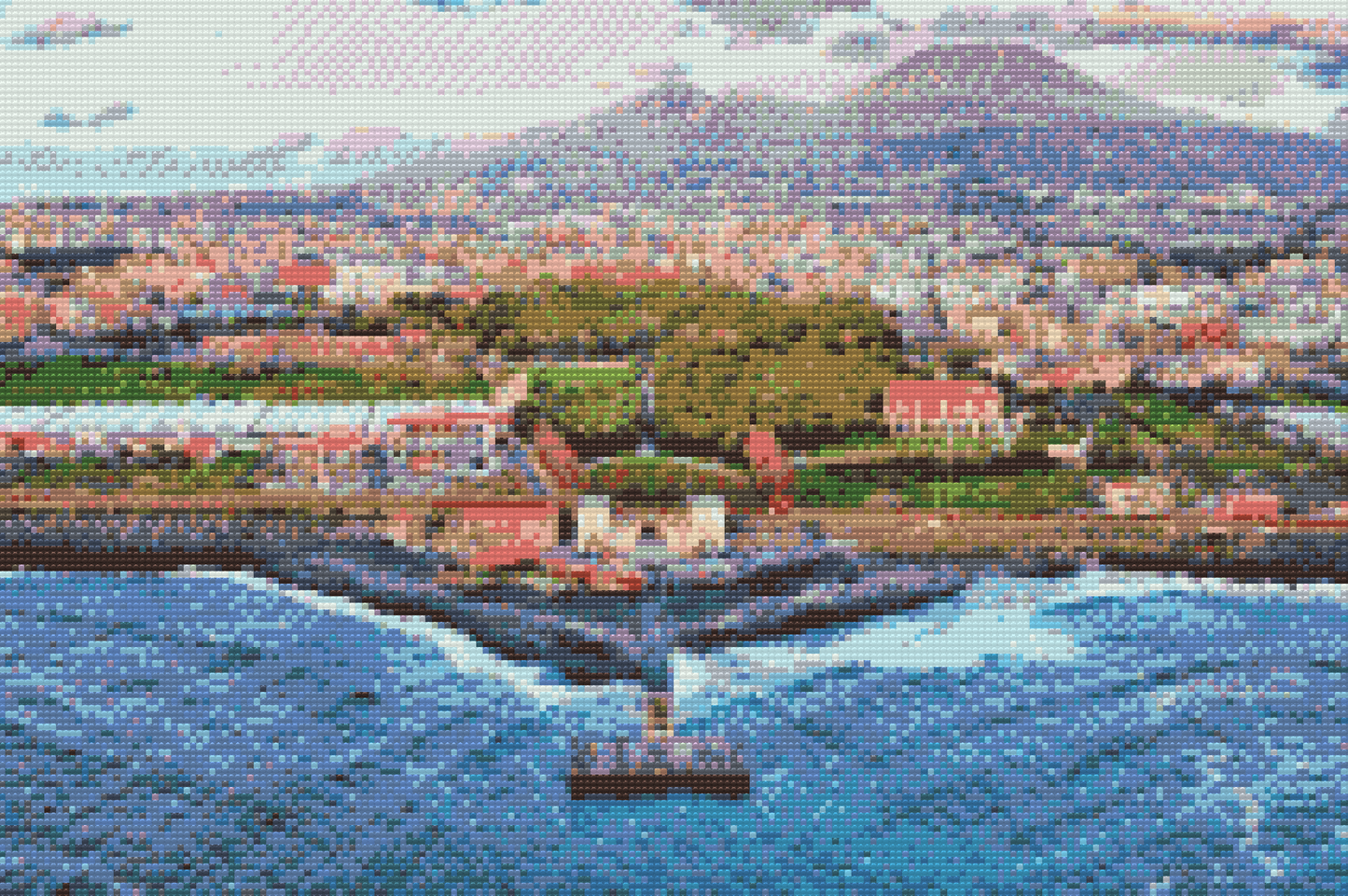 Diamond Painting - Vesuv, Napoli