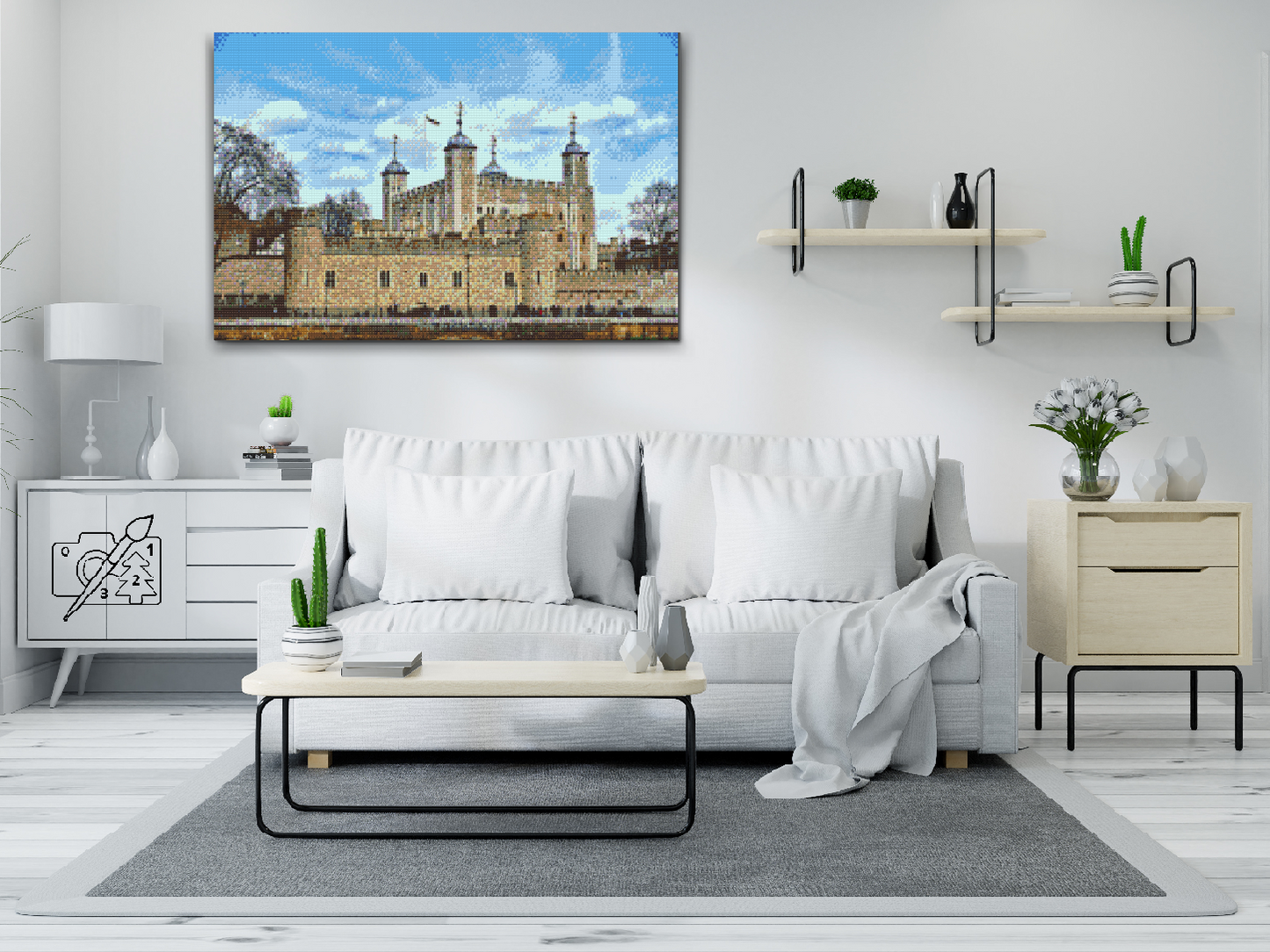 Diamond Painting - London Tower - Det Kongelige Slot