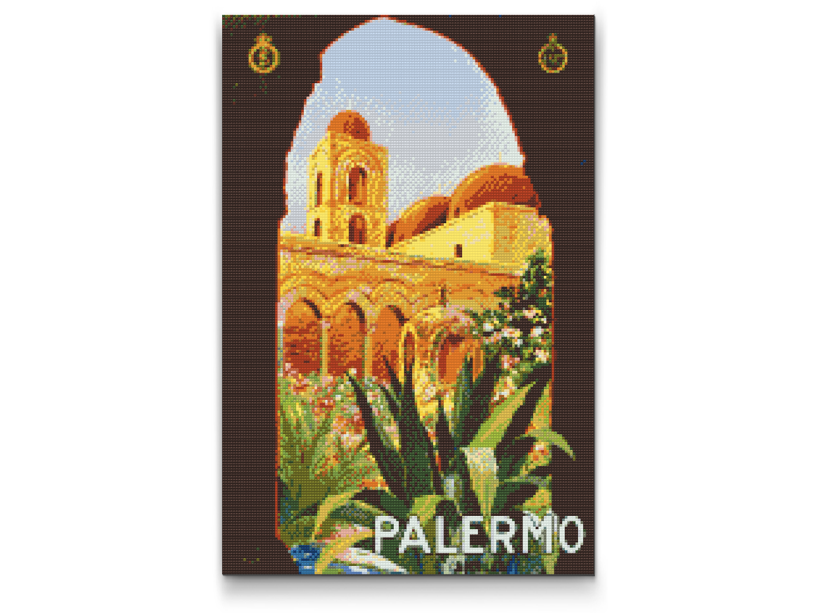 Diamond Painting - Plakat Palermo, Italien