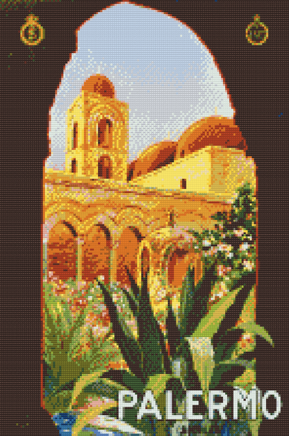 Diamond Painting - Plakat Palermo, Italien