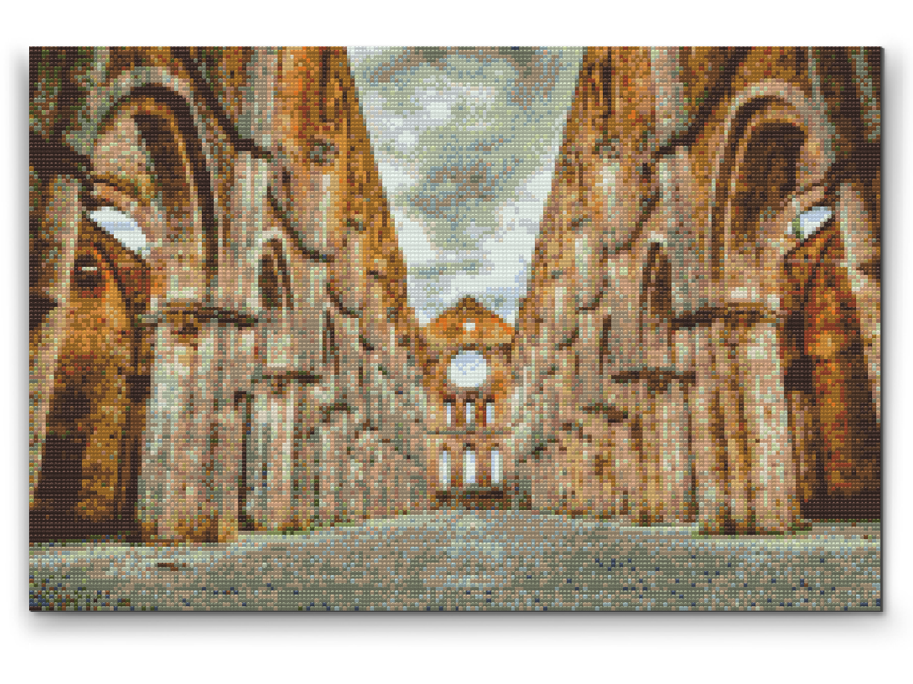 Diamond Painting - Klosteret San Galgano, Toscana