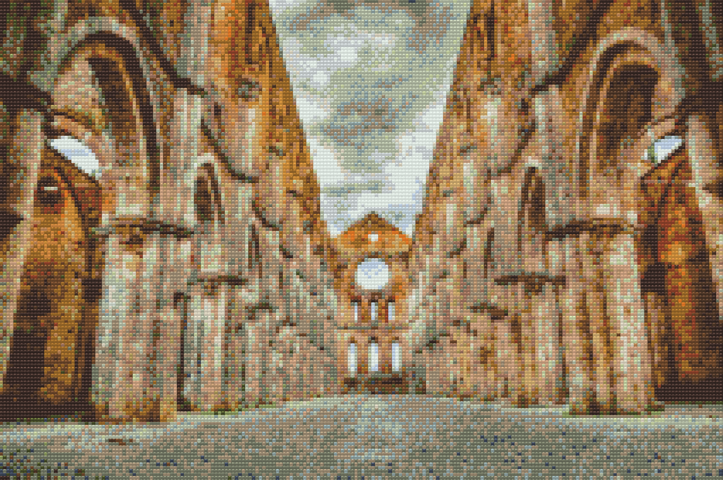 Diamond Painting - Klosteret San Galgano, Toscana
