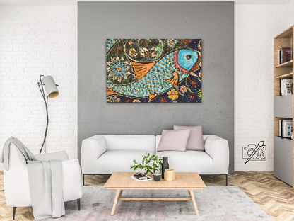 Diamond Painting - Fiskemosaik