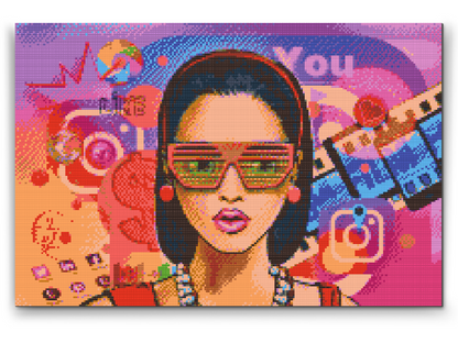 Diamond Painting - Sociale medier
