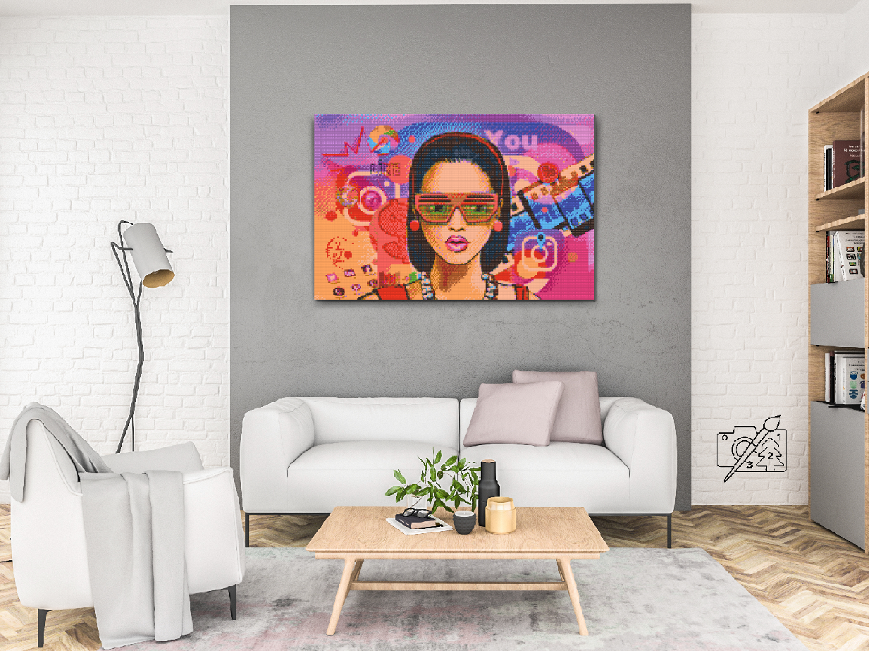 Diamond Painting - Sociale medier