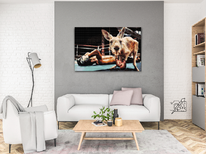 Diamond Painting - Kænguru i ringen