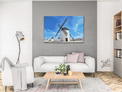Diamond Painting - Vindmøller
