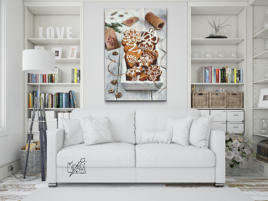 Diamond Painting - Honning-honningpeberkager