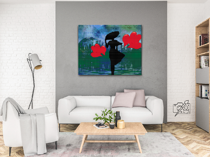 Diamond Painting - Kvindens tanker