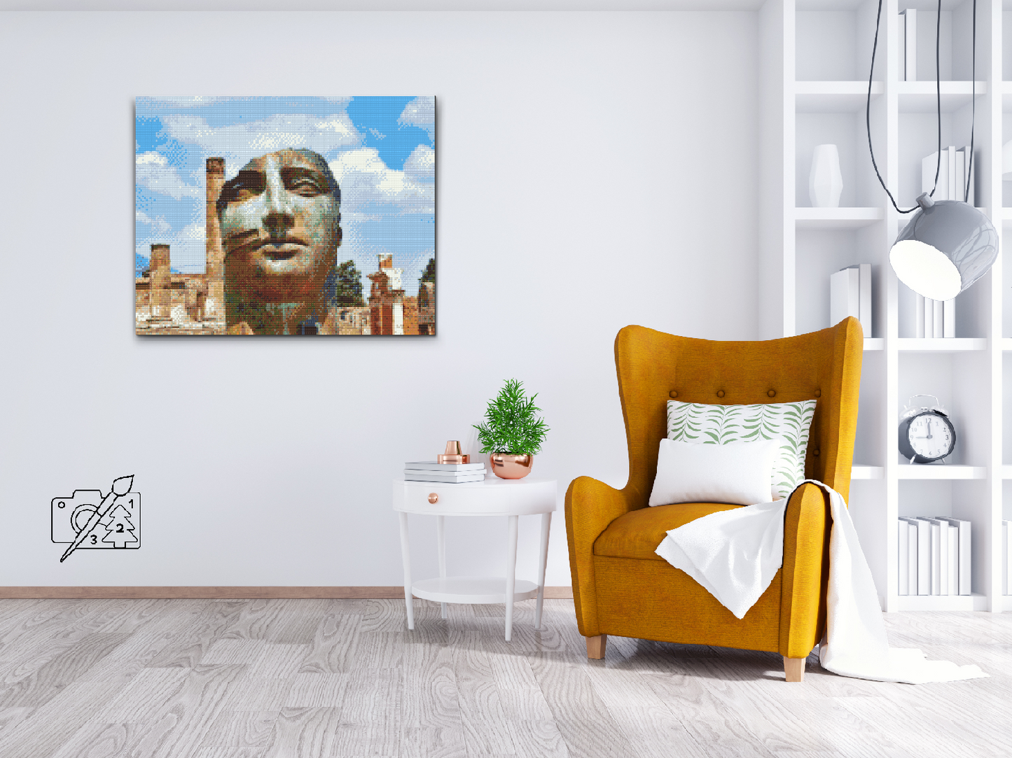 Diamond Painting - Pompeji, Italien 2