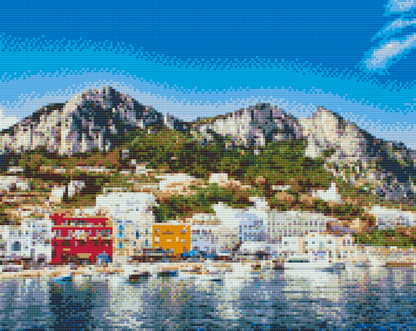 Diamond Painting - Capriøen, Italien 2