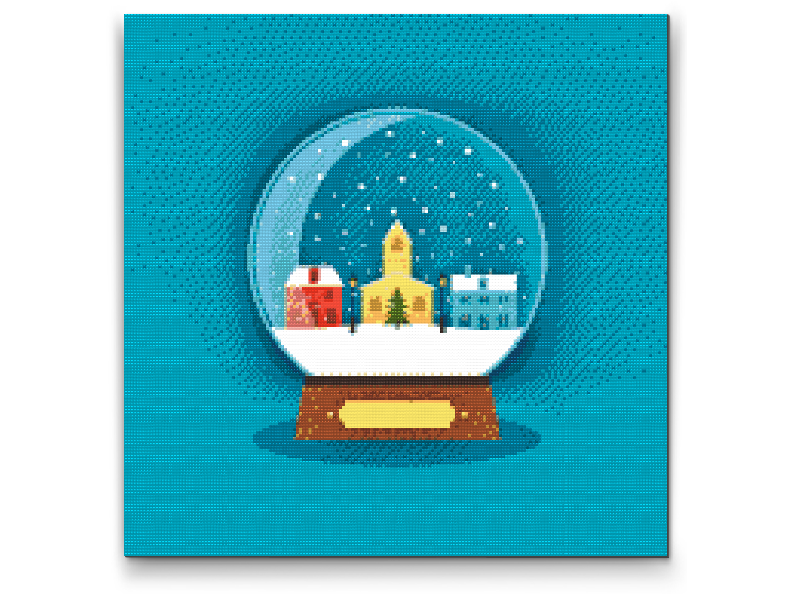 Diamond Painting - Paperweight - City