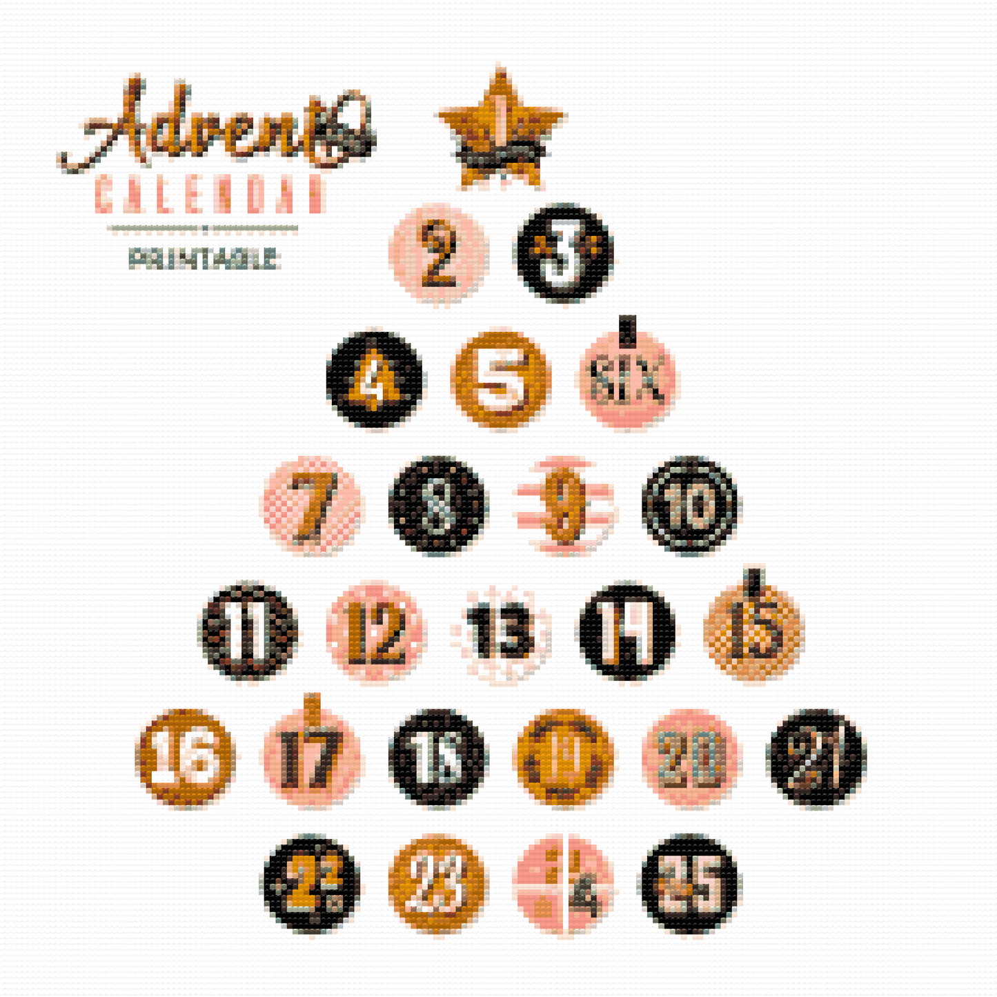 Diamond Painting - Adventskalender 2
