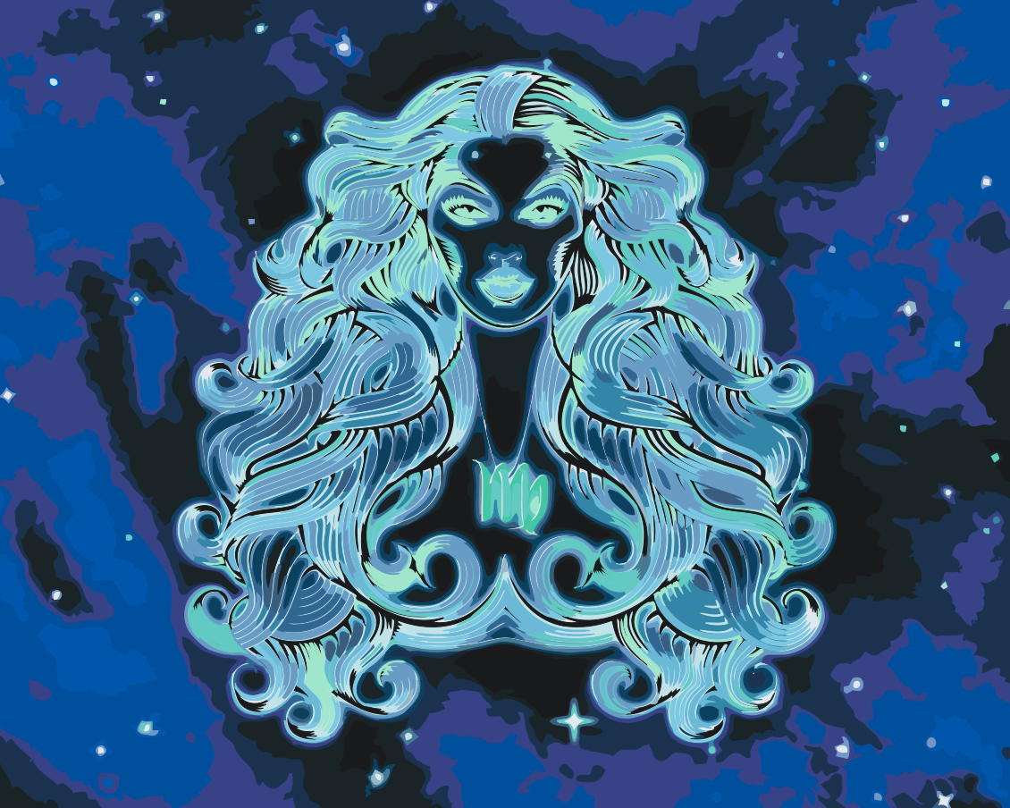 Paint by Numbers - Jomfruen