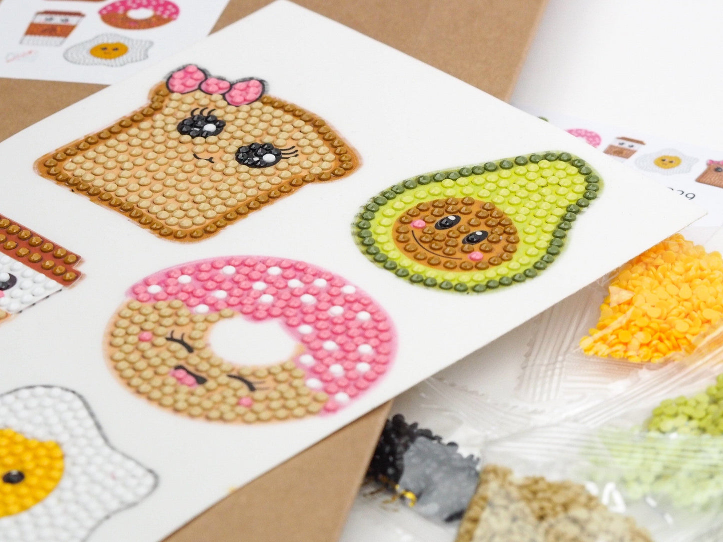 Diamond Painting Sticker - Morgenmadsmenu