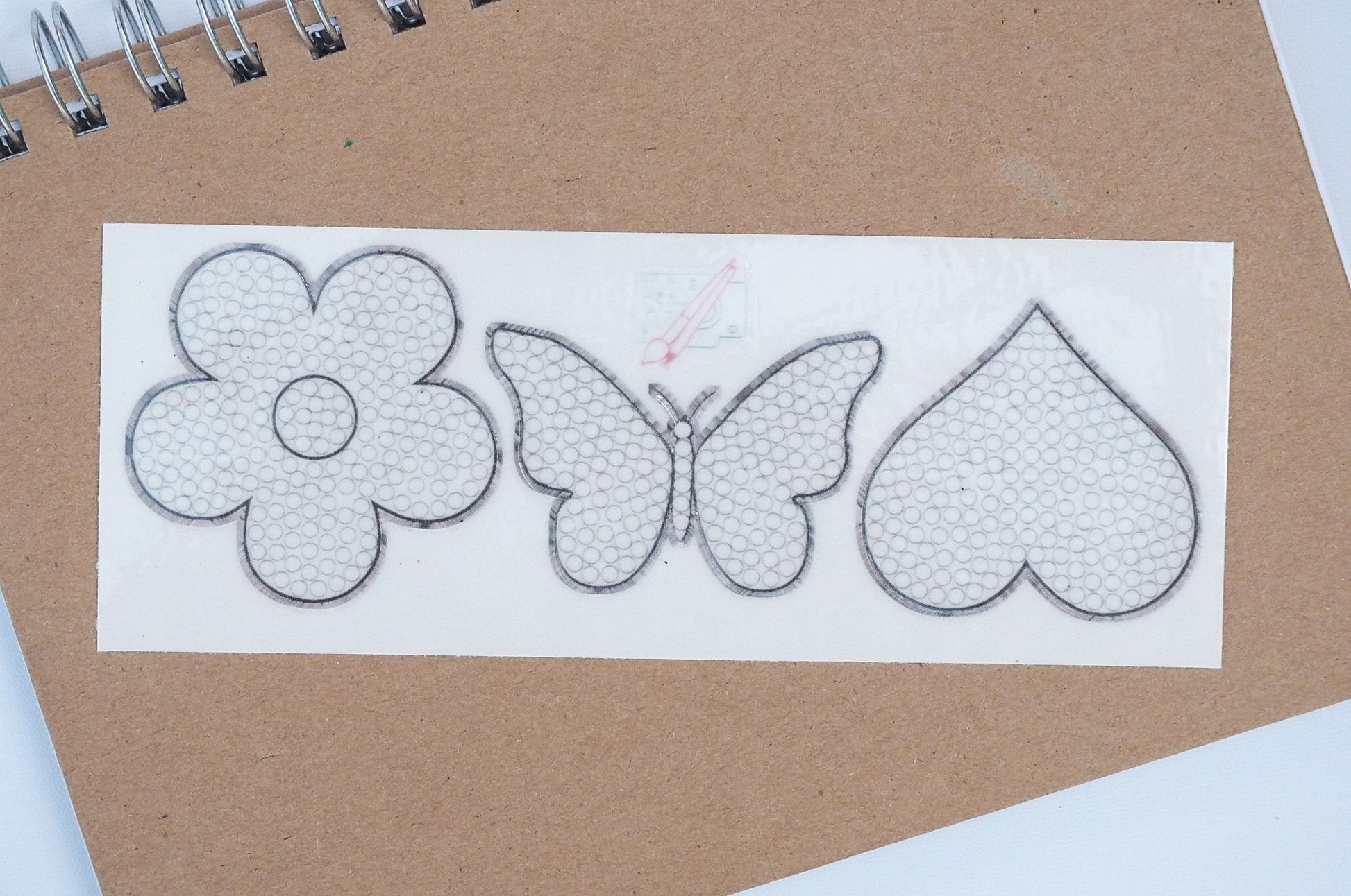 Diamond Painting Sticker - Diamond painting sticker - Sæt dem selv (3 stk, ingen diamanter)