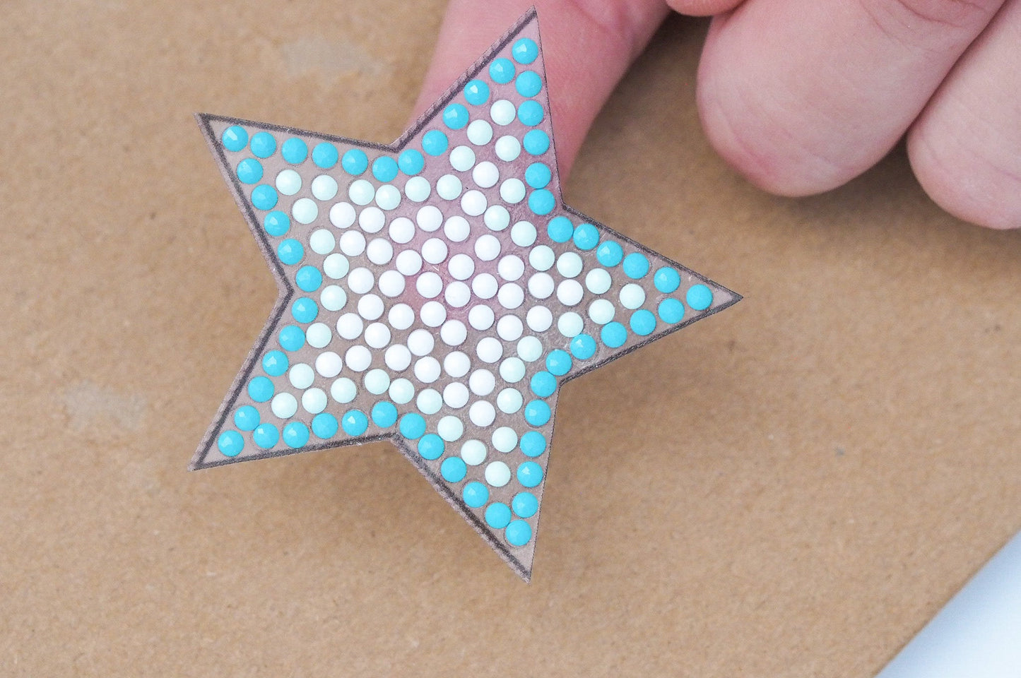 Diamond Painting Sticker - Stick dem selv (6 stk, ingen diamanter)