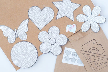 Diamond Painting Sticker - Stick dem selv (6 stk, ingen diamanter)