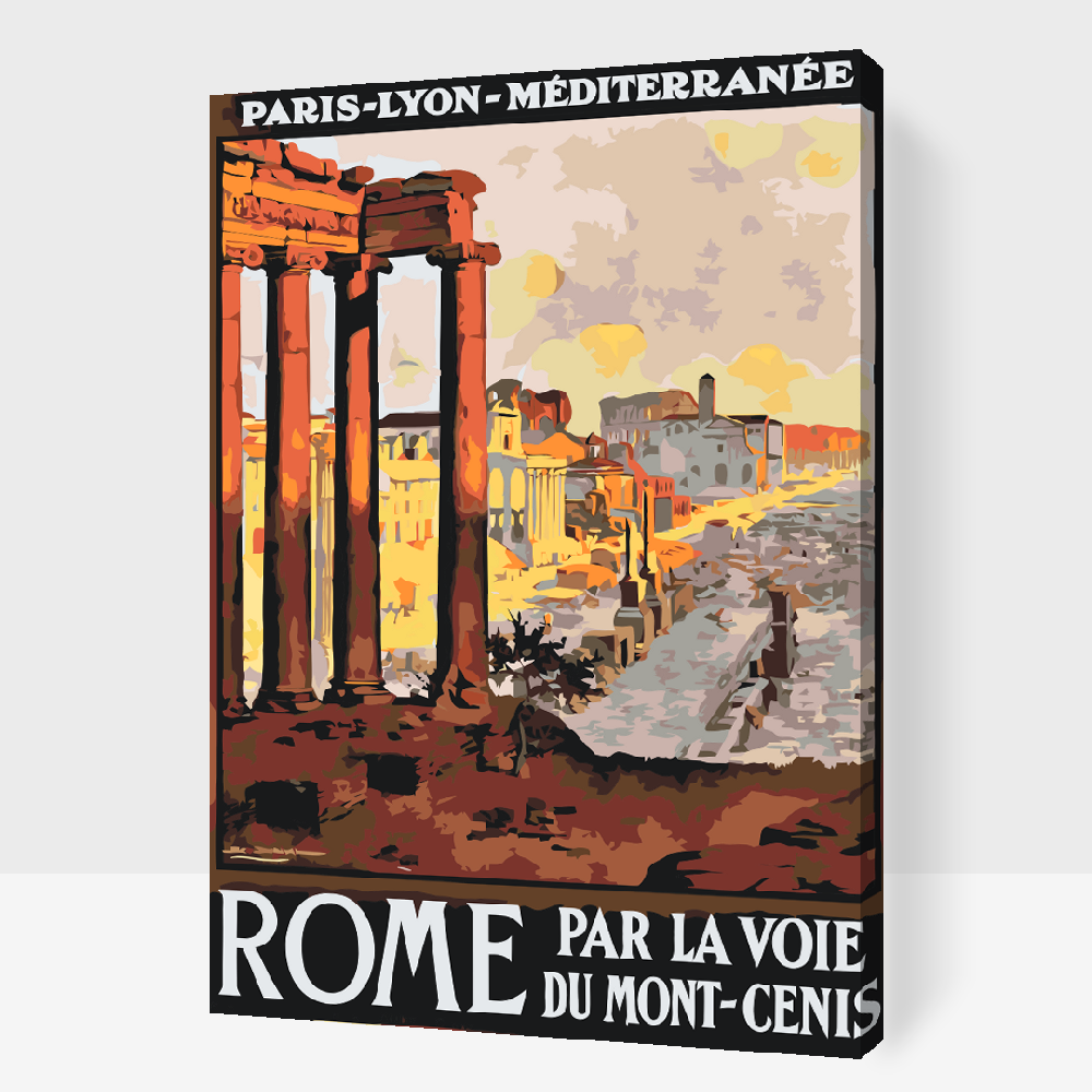 Paint by Numbers - Vintage Rom