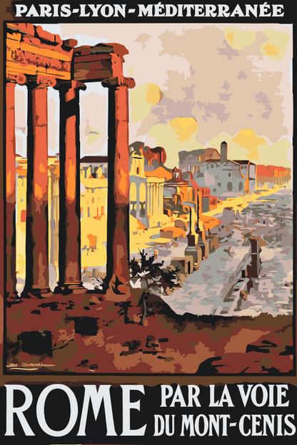 Paint by Numbers - Vintage Rom
