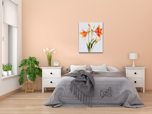 Paint by Numbers - Vintage Liljer