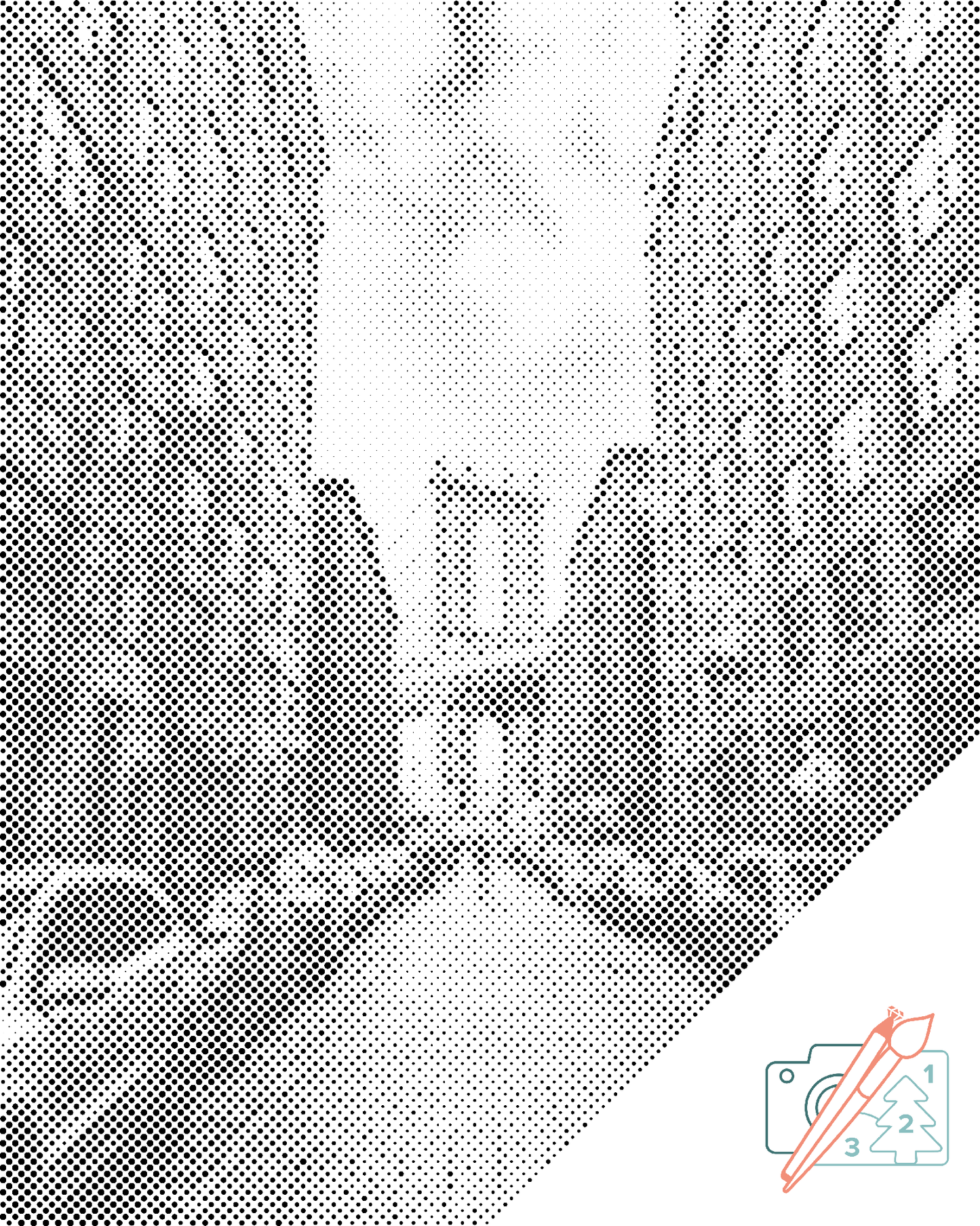 Mal-med-prikker -  Brooklyn Bridge 2