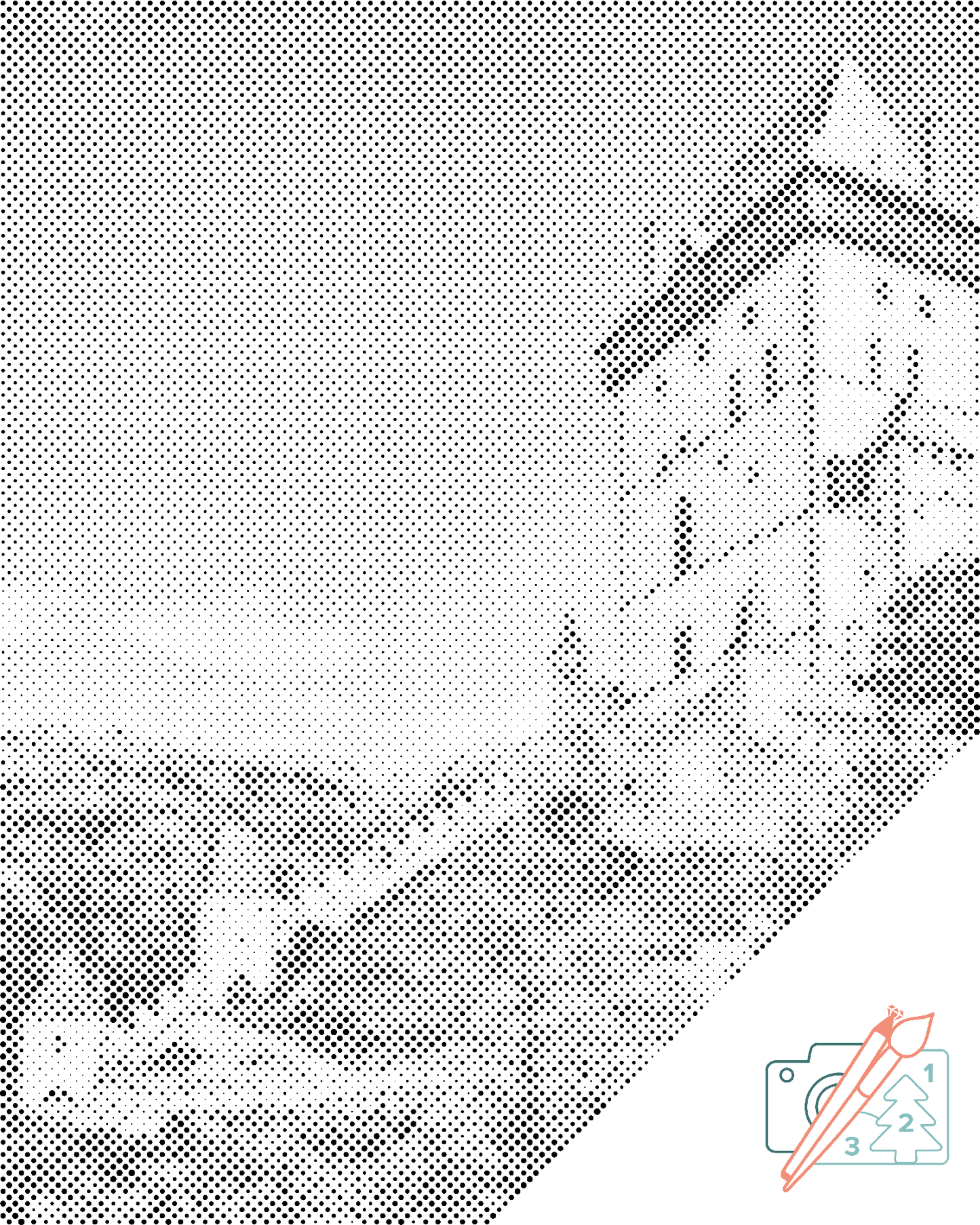 Mal-med-prikker -  Karlštejn Slot 2