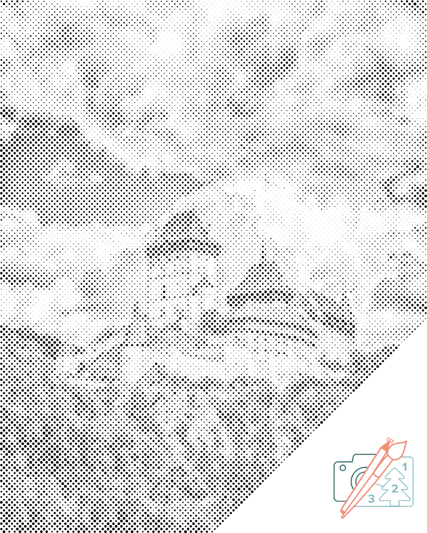 Mal-med-prikker -  Karlštejn Slot 4