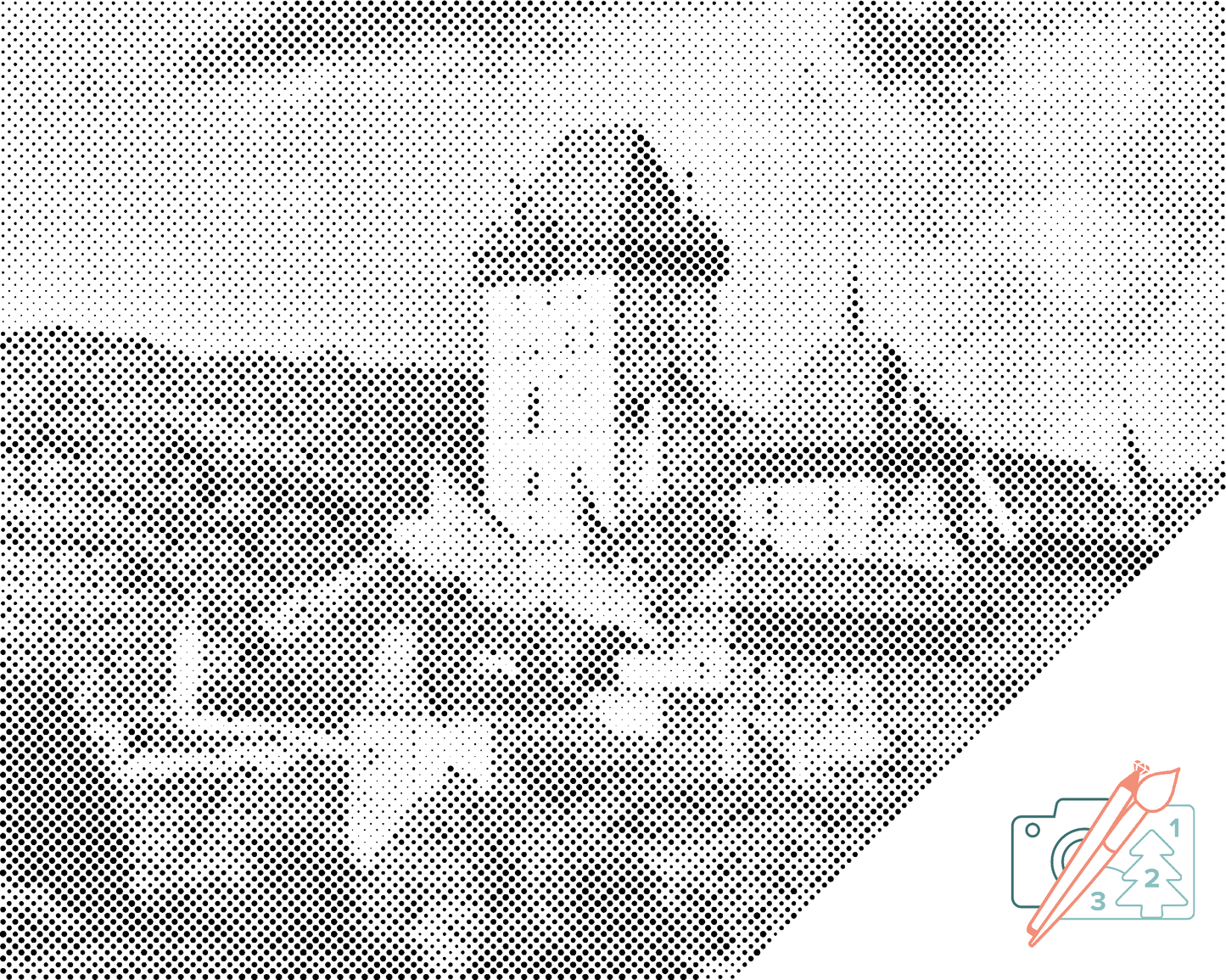 Mal-med-prikker -  Karlštejn Slot 3