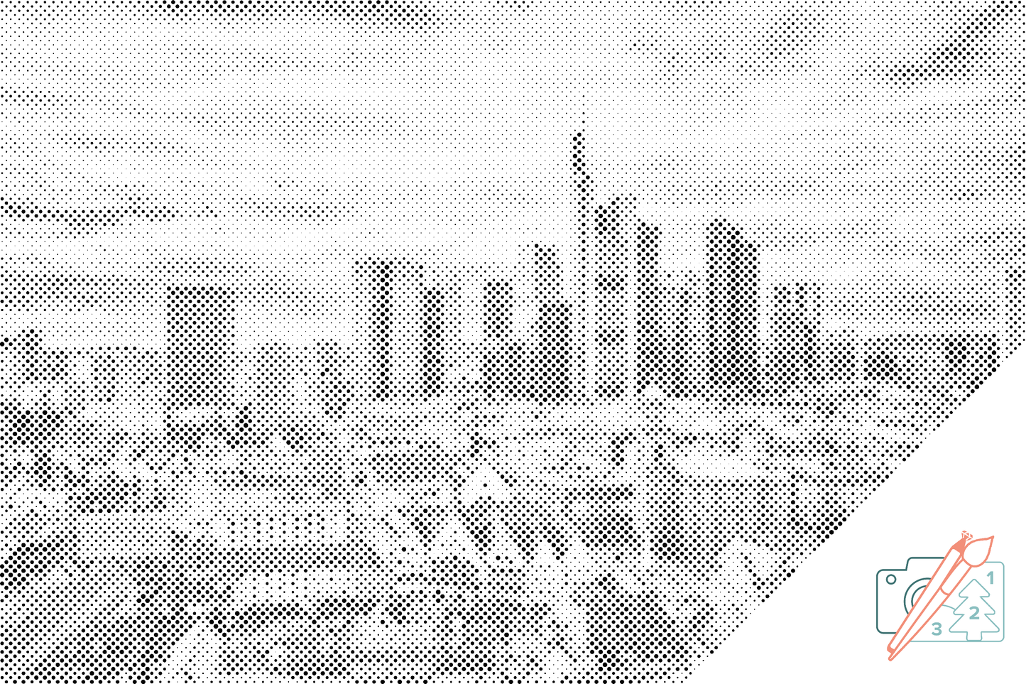 Mal-med-prikker -  Frankfurt