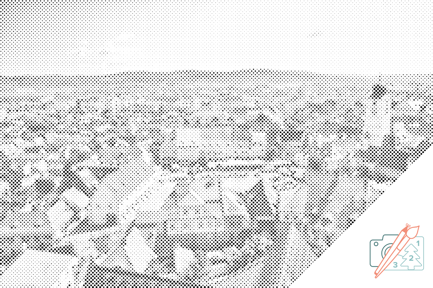Mal-med-prikker -  Sibiu, Rumænien