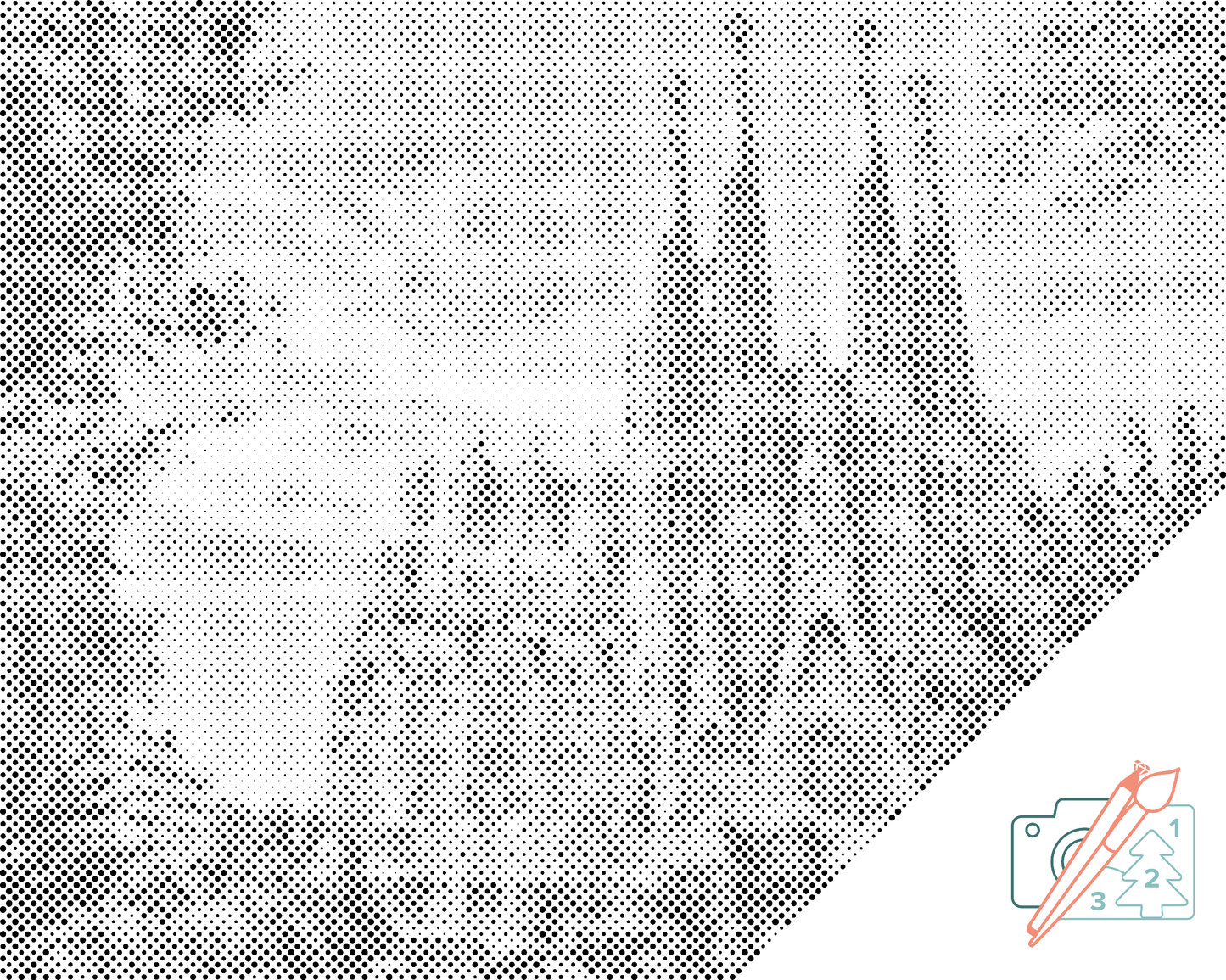 Mal-med-prikker -  Sagrada Familia