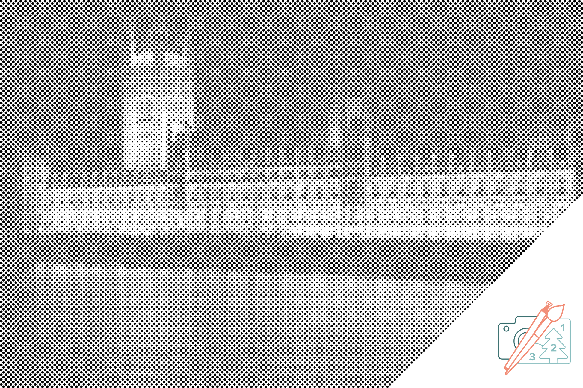 Mal-med-prikker -  Palace of Westminster