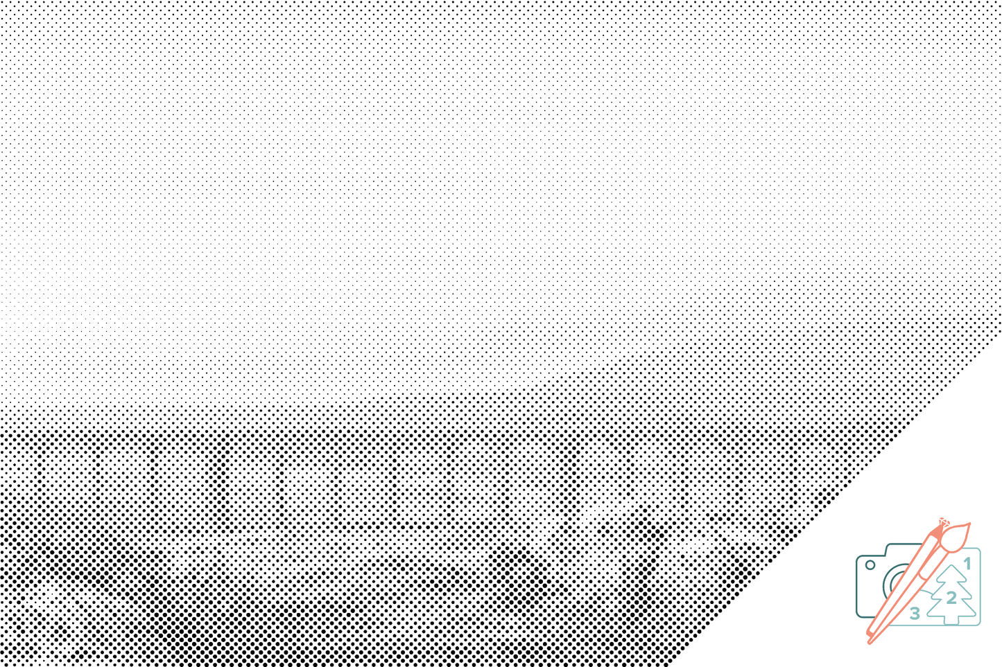 Mal-med-prikker -  Ribblehead Viadukt