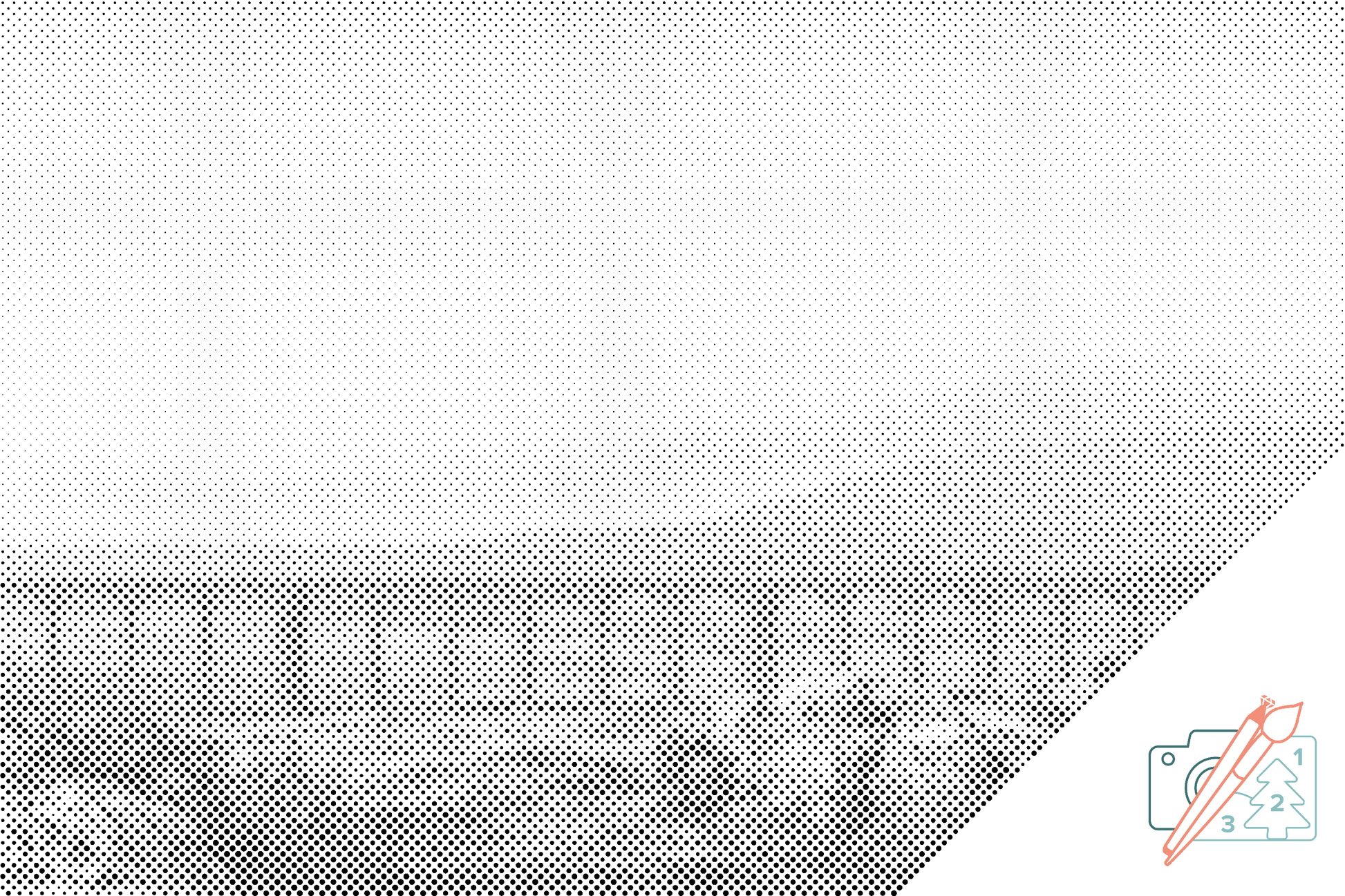 Mal-med-prikker -  Ribblehead Viadukt