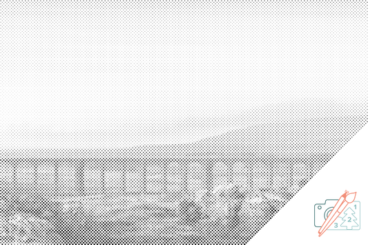 Mal-med-prikker -  Ribblehead Viadukt