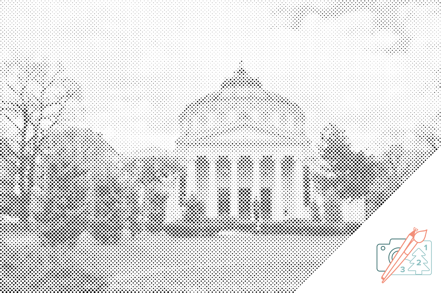 Mal-med-prikker -  Rumænsk Athenaeum