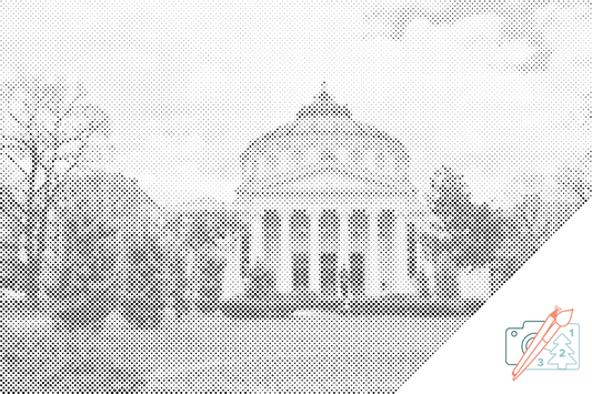 Mal-med-prikker -  Rumænsk Athenaeum