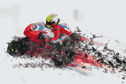 Paint by Numbers - Rasende Ridt