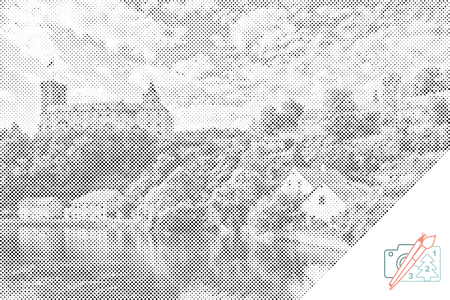 Mal-med-prikker -  Slot Rozmberk 2