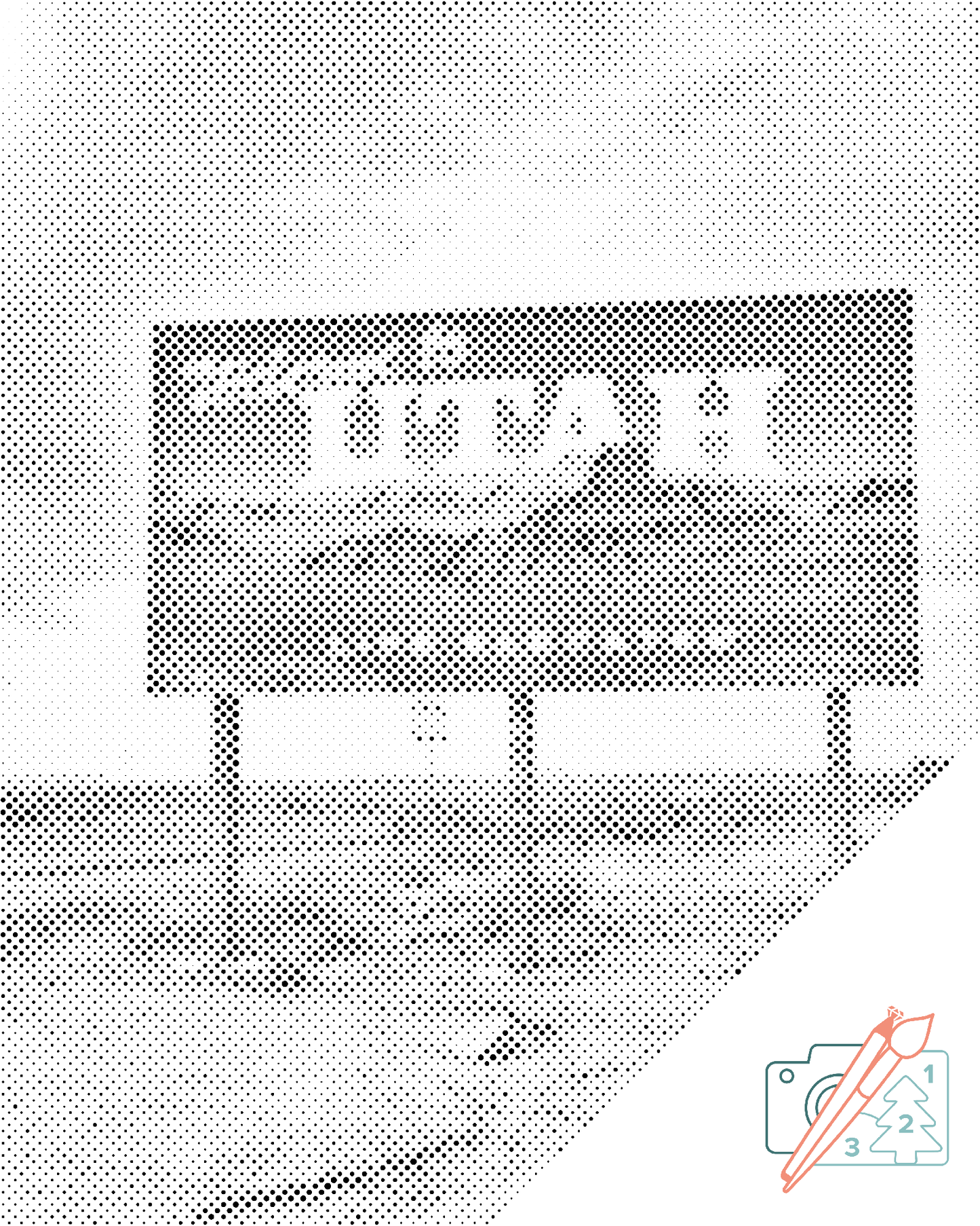 Mal-med-prikker -  Utah