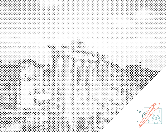 Mal-med-prikker -  Forum Romanum, Rom 3