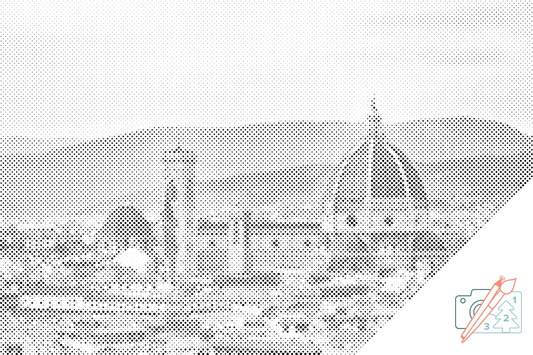 Mal-med-prikker -  Katedralen Santa Maria del Fiore 2