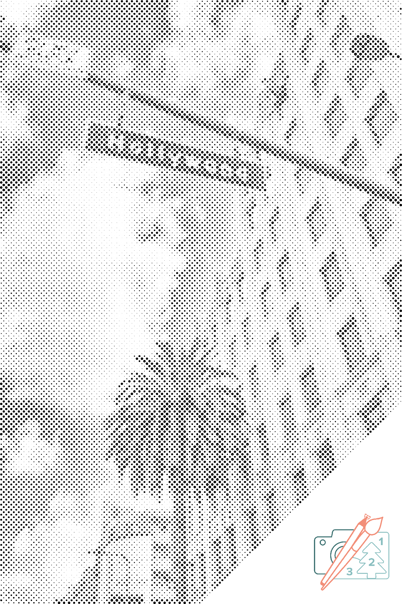 Mal-med-prikker -  Hollywood