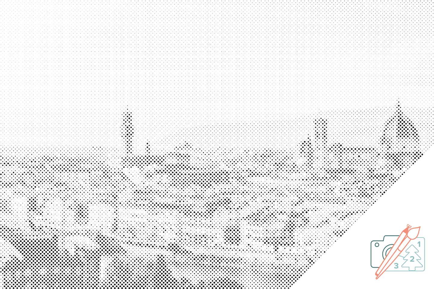 Mal-med-prikker -  Firenze, Italien