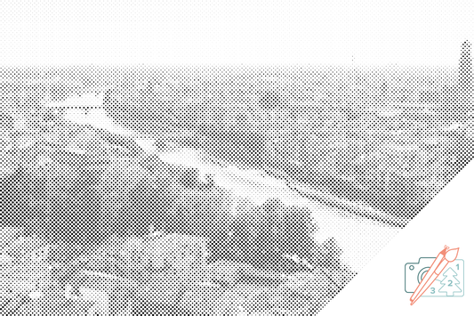 Mal-med-prikker -  Byudsigt - Verona 2