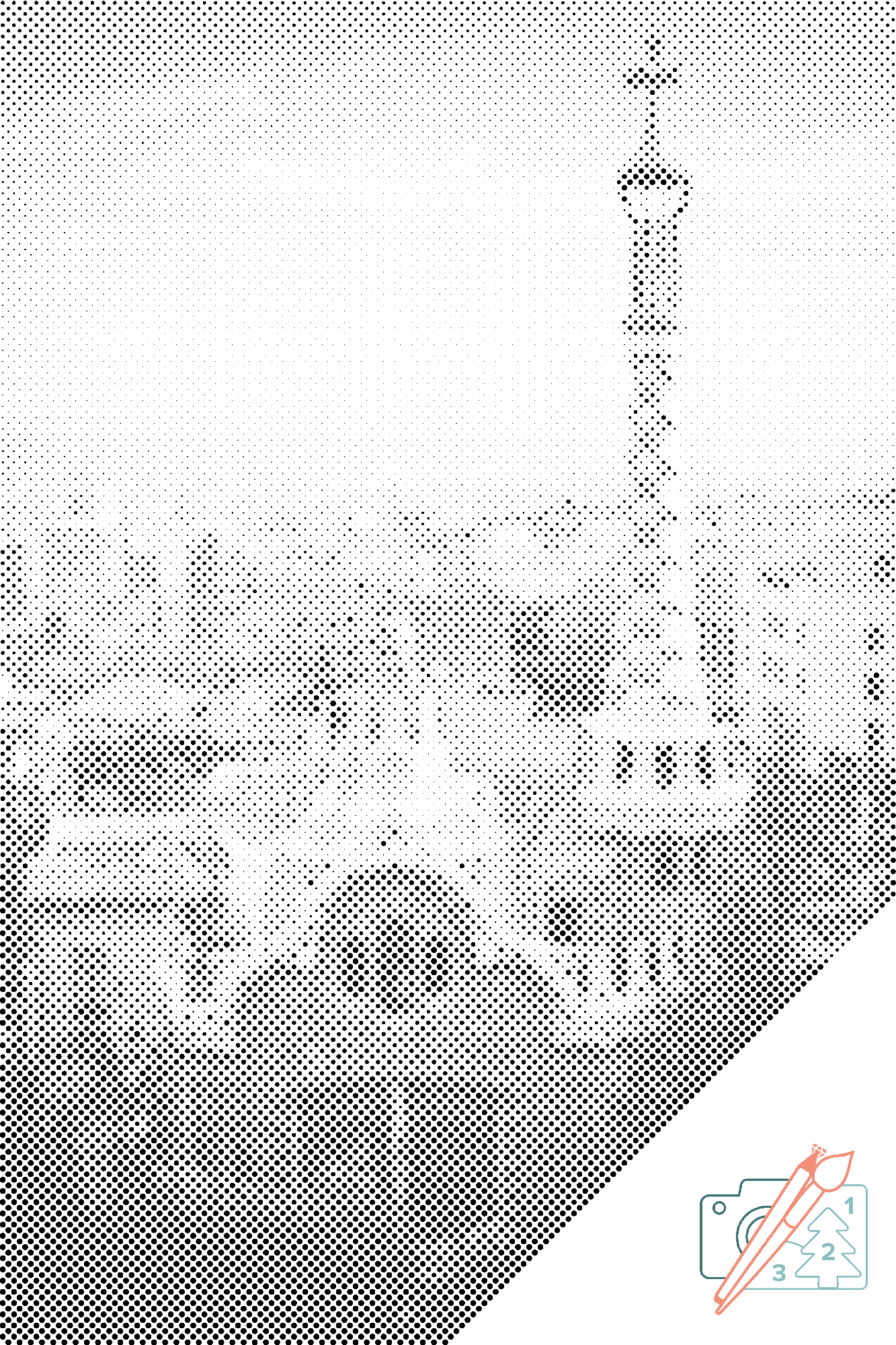 Mal-med-prikker -  Park Güell, Barcelona 3