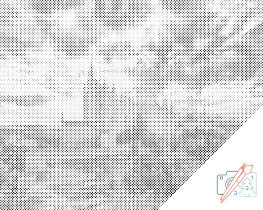 Mal-med-prikker -  Alcazar Slot, Segovia